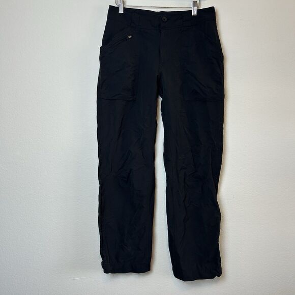 REI Pants - REI Pants Women's 8 Black Nylon UPF 50 Hiking Outdoor Gorpcore Ankle Zip Fishing